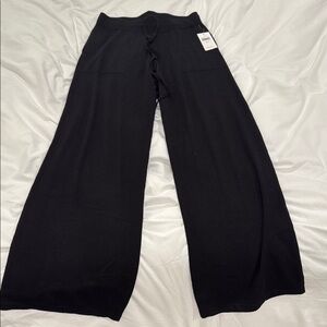 Spendid Black Wide-Leg Pants